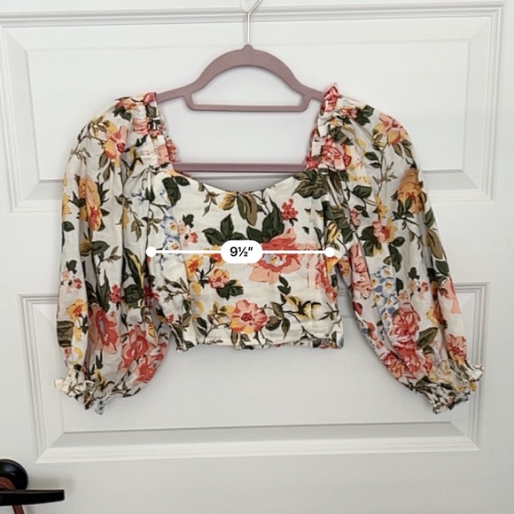 Faithfull the Brand floral linen top - Picture 10 of 11